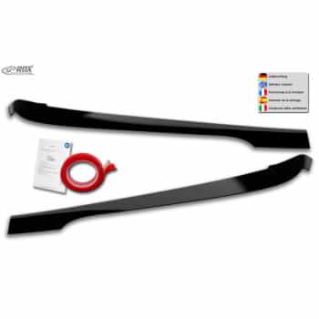 Spoilers de phare sur mesure pour BMW Série 3 G20/G21 Berline/Touring 2019- (ABS Noir Brillant)