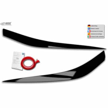 Spoilers de phare sur mesure pour Kia Ceed (CD) & ProCeed (CD) 2018- (ABS Noir Brillant)