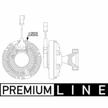 Embrayage, ventilateur de radiateur