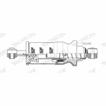 Amortisseur, suspension de cabine