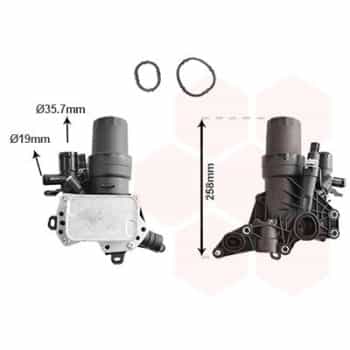 Refroidisseur d'huile, huile moteur 13013715 International Radiators