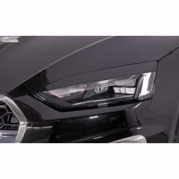 Spoilers de phares sur mesure pour Audi A5 (F5) 2016-2020 & Facelift 2020- (uniquement avec phares LED, pas