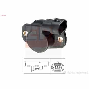 Capteur, position du papillon Made in Italy - OE Equivalent 1.995.094 EPS Facet