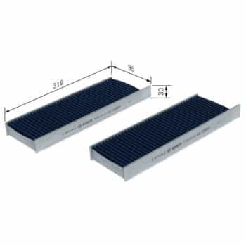 Filtre intérieur 0 986 628 610 Bosch