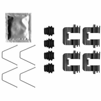 Jeu d'accessoires, plaquette de frein à disque