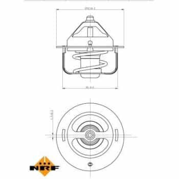 Thermostat, liquide de refroidissement