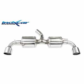 Pot d'échappement double sport 100% acier inoxydable sur mesure pour Toyota GR Yaris1.6 (261hp) 2020-