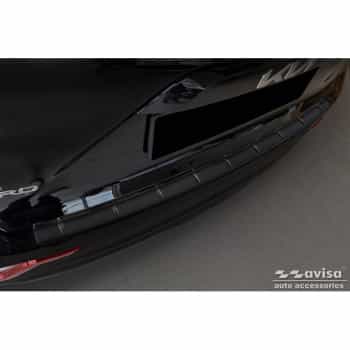 Protection de pare-chocs arrière en acier inoxydable noir mat pour Kia Niro II Hybrid & Niro II EV (SG2) 2022