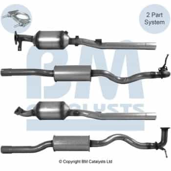 Filtre à particules, système d'échappement BM11694HP BM Catalysts