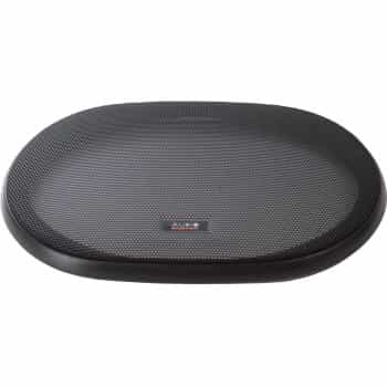 AUDIO SYSTEM Grille d'Enceinte Ovale Noir 2 Pièces pour enceintes 6x9 (la paire)