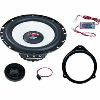 Kit composite 2 voies MFIT Audi A4 B7 prêt à l'emploi 165 mm
