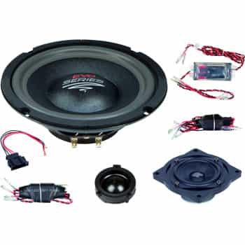 SÉRIE MFIT 200 mm 3 Voies Spécial Avant Volkswagen Golf 5 2003-2009 Système Compo