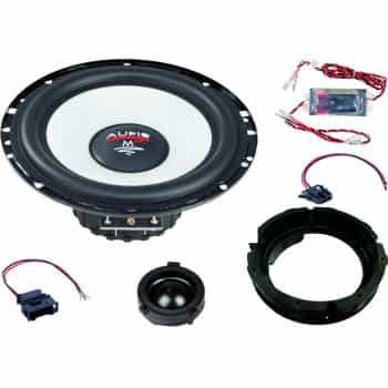 Kit composite 2 voies MFIT Volkswagen Polo 9N prêt à l'emploi 165 mm