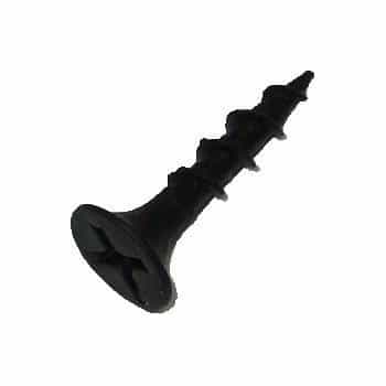 Vis 3,5 x 20 mm noires 100 pièces
