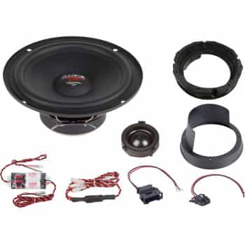 Kit composite 2 voies XFIT Volkswagen Golf 4 prêt à l'emploi 165 mm