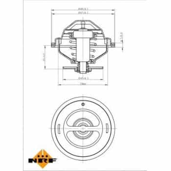 Thermostat, liquide de refroidissement