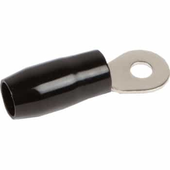 SYSTÈME AUDIO Cosse de câble à anneau 8 mm : 10 mm², noire