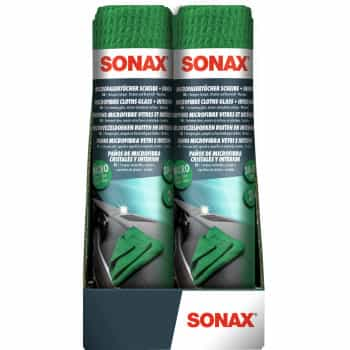 Sonax Chiffon Microfibre Fenêtres et Intérieur (2 Pièces)