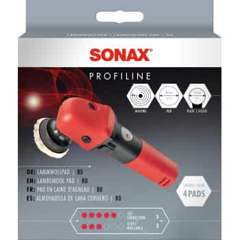 Sonax Disque en peau d'agneau 80 mm