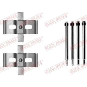 Jeu d'accessoires, plaquette de frein à disque