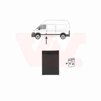 Panneau décoratif / de protection, paroi latérale