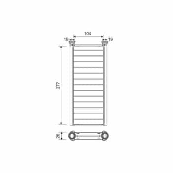 Radiateur de chauffage, chauffage intérieur