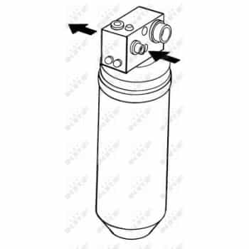 Filtre déshydratant, climatisation EASY FIT 33094 NRF