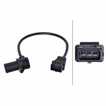 Capteur de vilebrequin 6PU 358 191-181 Hella