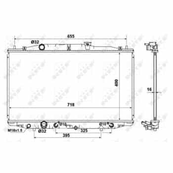 Radiateur, refroidissement du moteur EASY FIT