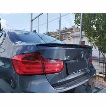 Lèvre de spoiler arrière sur mesure pour BMW Série 3 F30 Berline 2011-2018 (PU)