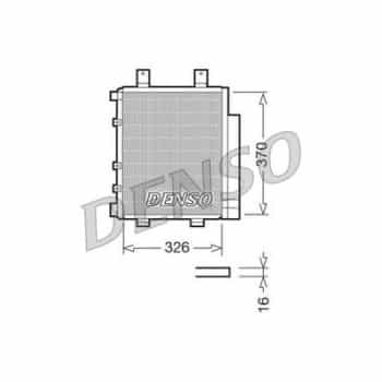 Condenseur, climatisation DCN35003 Denso