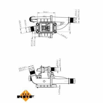 Thermostat, liqiuide de refroidissement EASY FIT