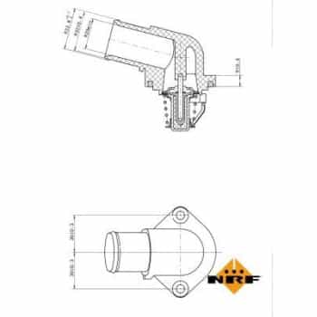 Thermostat, liqiuide de refroidissement EASY FIT