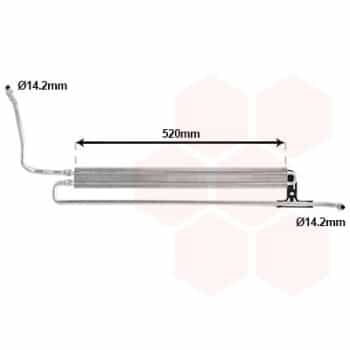 Radiateur d'huile, direction 06013724 International Radiators