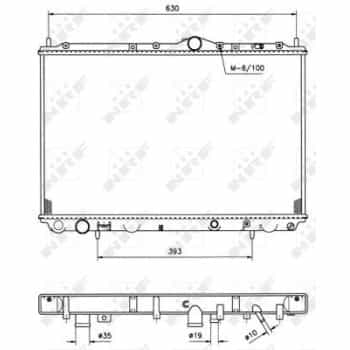 Radiateur, refroidissement du moteur EASY FIT