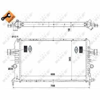 Radiateur, refroidissement du moteur EASY FIT