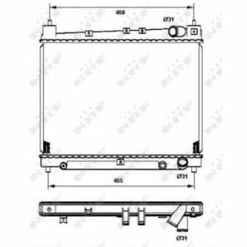 Radiateur, refroidissement du moteur EASY FIT