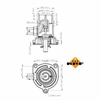 Thermostat, liqiuide de refroidissement EASY FIT