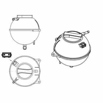 Vase d'expansion, liquide de refroidissement EASY FIT