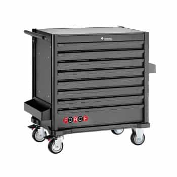 Chariot à outils Jumbo édition noire 8 tiroirs avec 610 outils