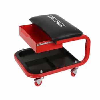 Tabouret d'atelier avec tiroir