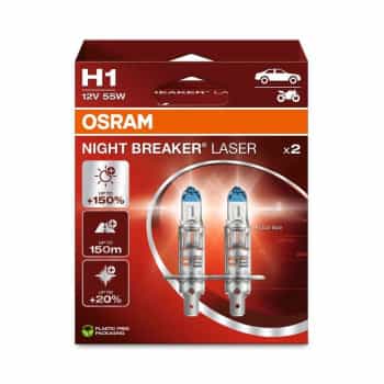Osram Night Breaker Laser - H1 - lot de 2 pièces