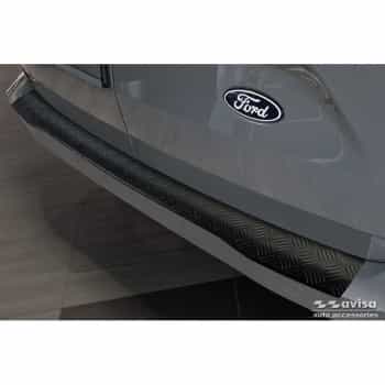 Protection de pare-chocs arrière en aluminium noir mat sur mesure pour Ford Transit Custom II (V710) 2023-