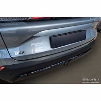 Protection de seuil de coffre arrière en acier inoxydable noir mat sur mesure pour BAIC Beijing 5 (X55) II 2023-