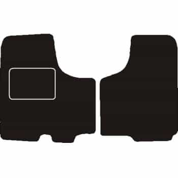 Tapis de voiture Opel Vivaro 2001 - Tapis avant 2 pièces