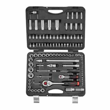 Jeu de douilles Force 1/4" et 1/2" 6 pans 108 pièces