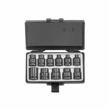 Force 4117 Coffret de douilles 1/2 Torx 11 pièces