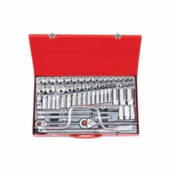 Jeu de douilles Force 3/8" et 1/2" 64 pièces