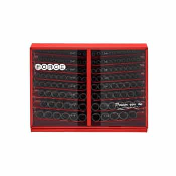 Jeu de douilles à chocs Force 1/2" 6 pans SAE 133 pièces