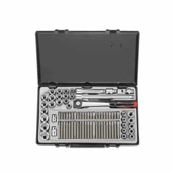 Jeu de douilles et d'embouts Force 1/2" 81 pièces